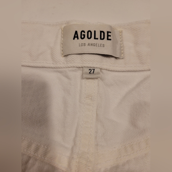 Agolde 90's crop white jeans, size 27, in a very good condition - Picture 9 of 9